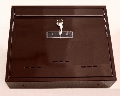 Schránka poštovní RADIM-velká hnědá 360x310x90 mm - Vybavení pro dům a domácnost Schránky, pokladny, skříňky Schránky poštovní, vhozy, přísl.